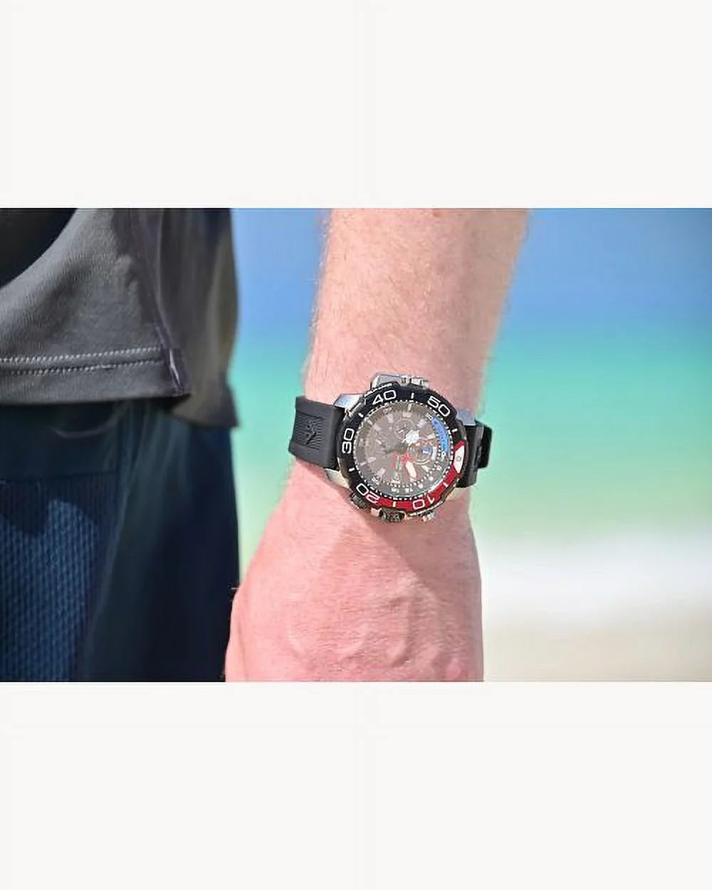 Men's Citizen Promaster Aqualand Diver's Depth Meter Watch BJ2167-03E