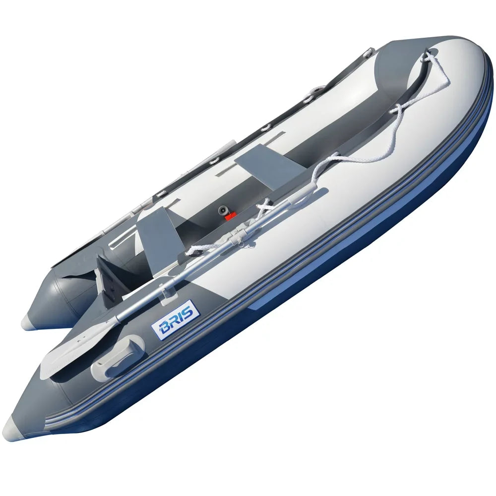 BRISize 9.8 Ft. Inflatable Boat Dinghy Tender Raft with Aluminum floor