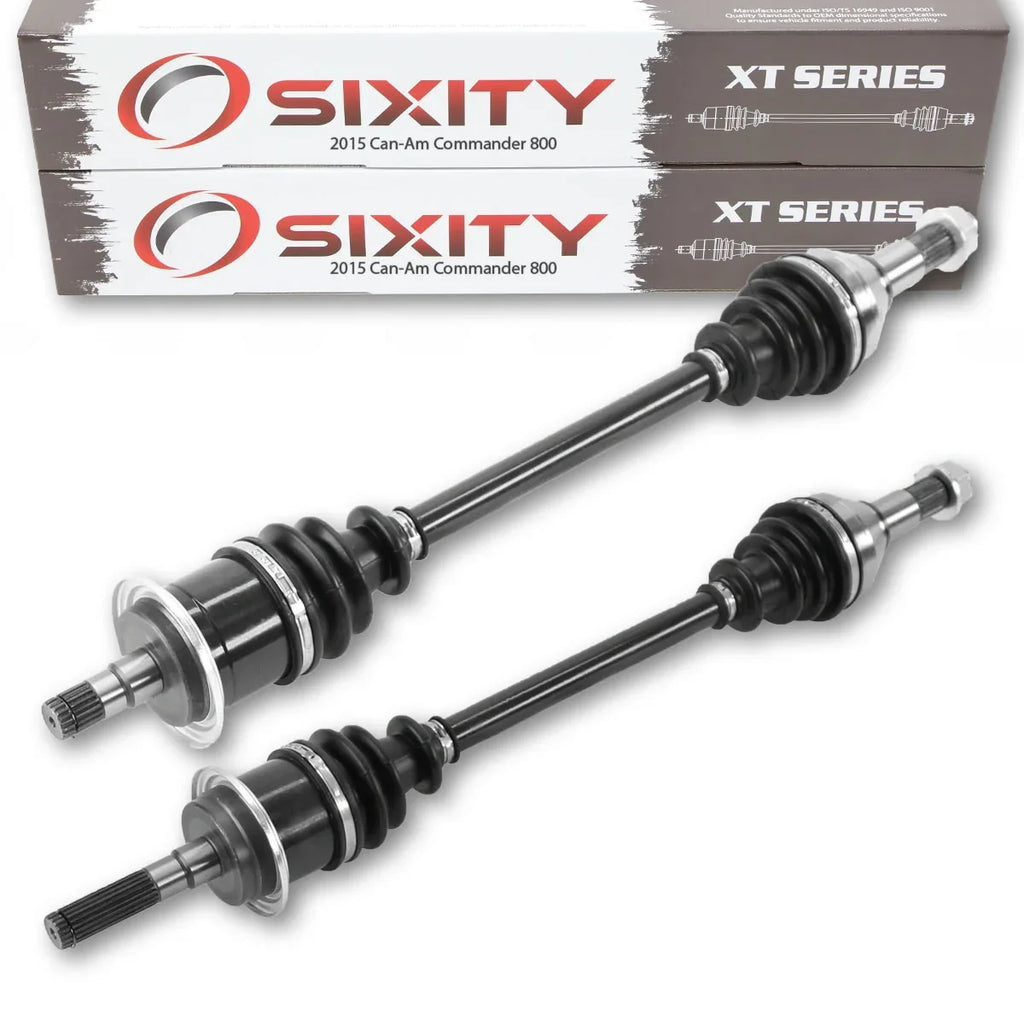2 pc Sizeixity XT Front Left Right Axle compatible with Can-Am Commander 800 2015 - SizeTD DPSize XT 4X4