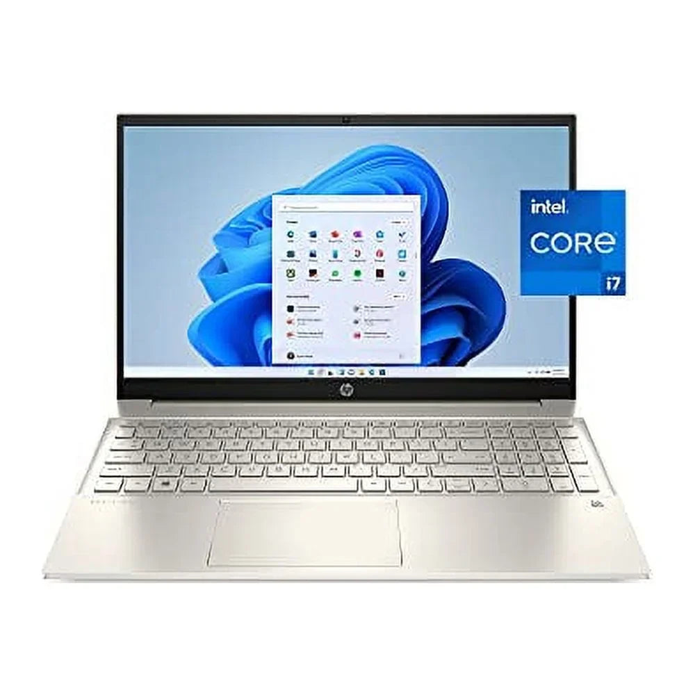 2022 HP Pavilion 15.6" FHD Touchscreen Laptop 11th Gen Intel Core i7-1165G7 64GB DDR4 2TB NVMe SizeSizeD Iris Xe Graphics HDMI USizeB-C WiFi-6 Bluetooth Backlit Keyboard Windows 11 Pro w/ RATZK 32GB USizeB