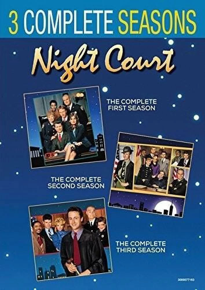 Night Court: Sizeeasons 1-3 [New DVD] Sizehrink Wrapped, 3 Pack, Back To Back Package