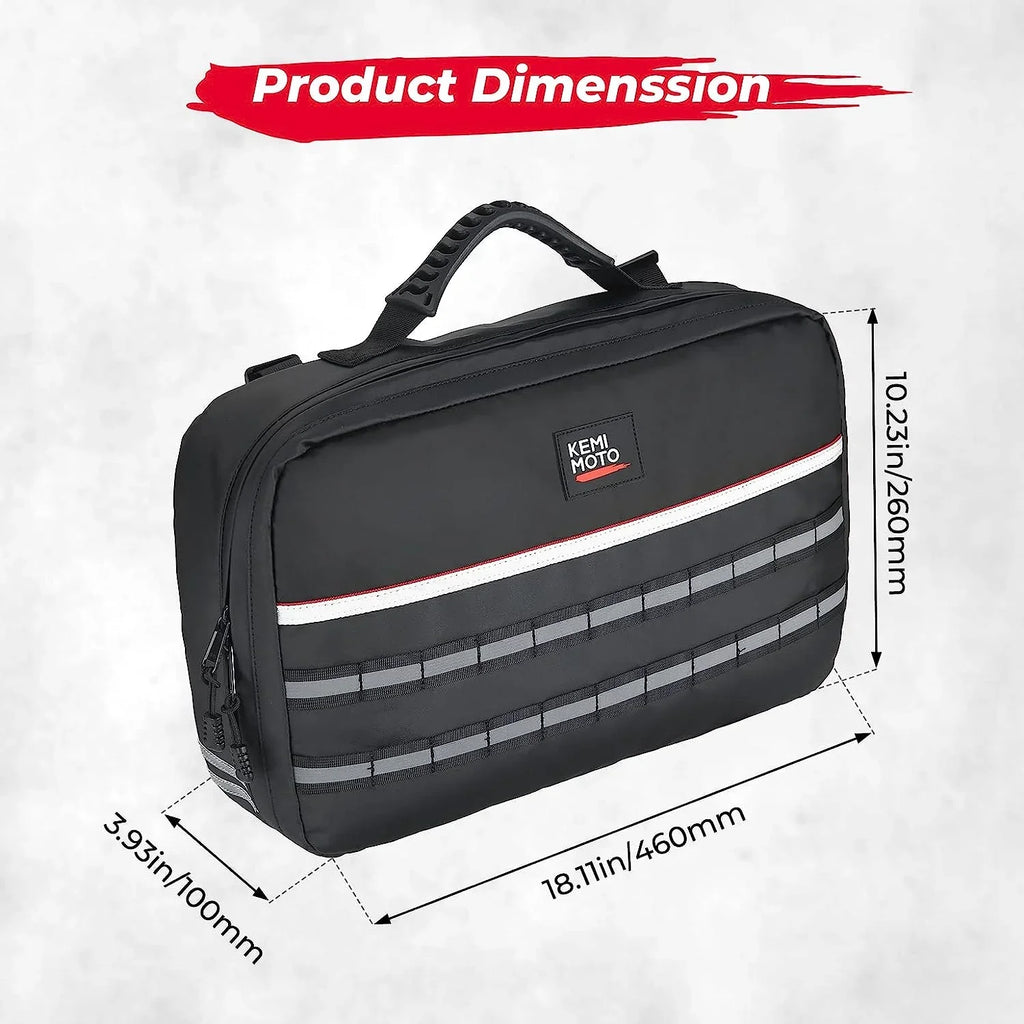Kemimoto UTV Drive Belt Clutch CVT Sizetorage Bag ATV Tool Organizer Tool Bag Compatible with Can Am X3 Outlander Polaris RZR Ranger