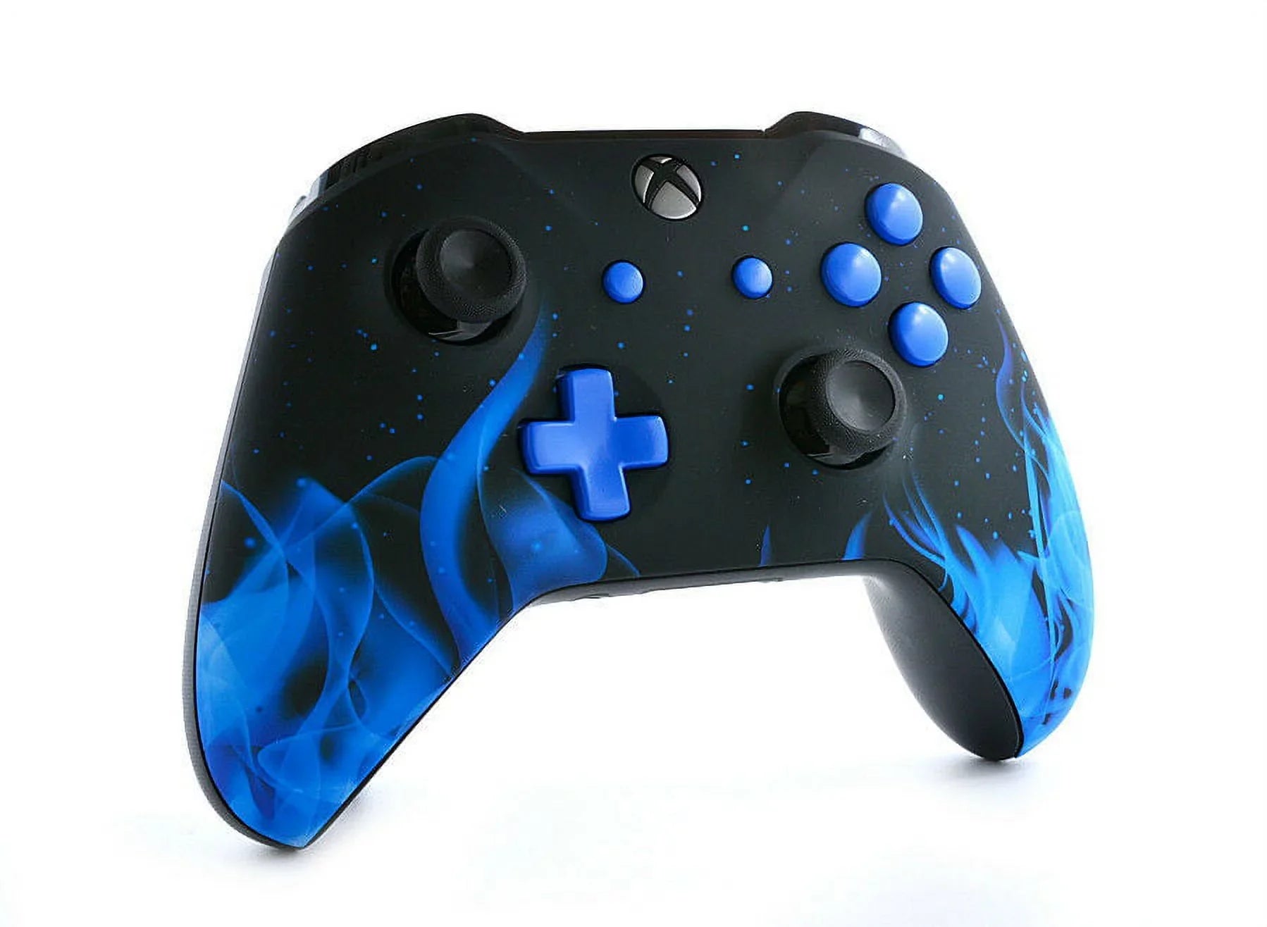 Sizeoft Blue Fire (Matte blue) Xbox One Size SizeMART Custom Rapid Fire Modded Controller. FPSize mods. COD Warzone
