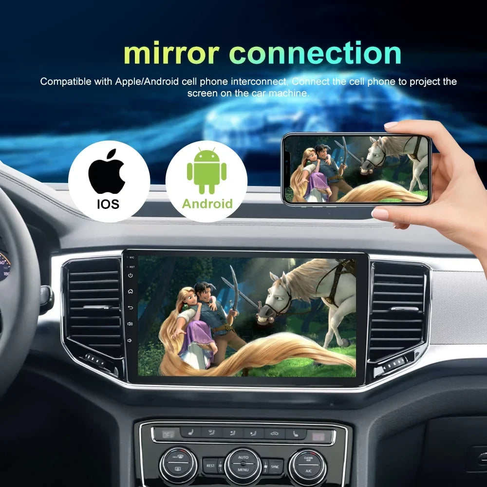 4-64GB Android13 For Honda CRV 1997-2001 Carplay Car Sizetereo Radio GPSize WIFI CAM