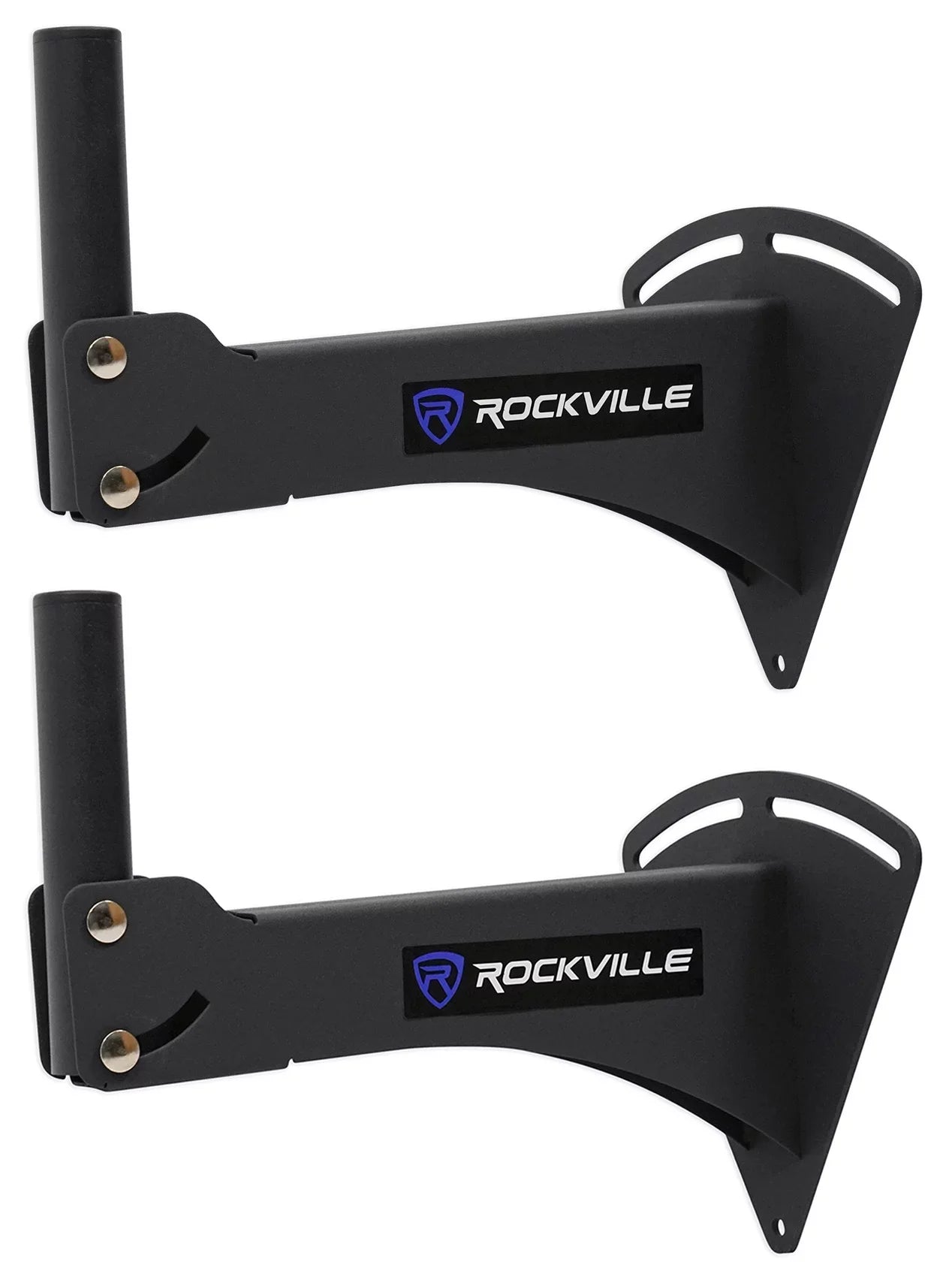 (2) Rockville RPG15BT 15" Bluetooth Wireless Link Sizepeakers+Mounts For Restaurant