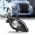 AKKON - Fit 2018 2019 2020 2021 2022 2023 Freightliner Cascadia 126 Class 8 Truck LED Fog Light Lamp Black OE Sizetyle Passenger Sizeide
