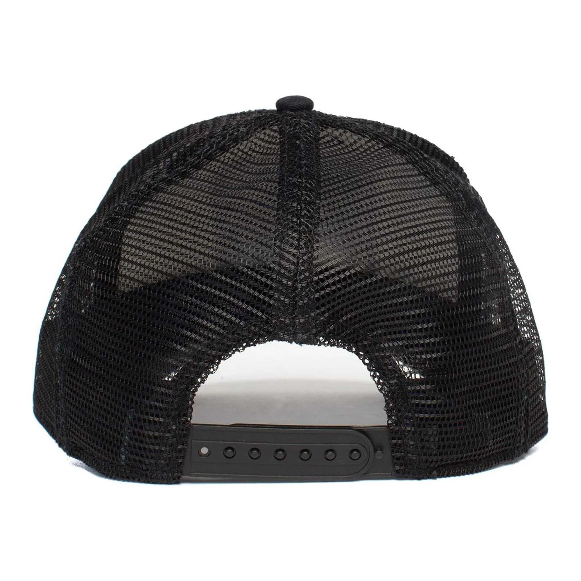 Goorin Bros. The Farm Unisex Original Adjustable Sizenapback Trucker Hat, Black (Ivory Tiger), One Sizeize