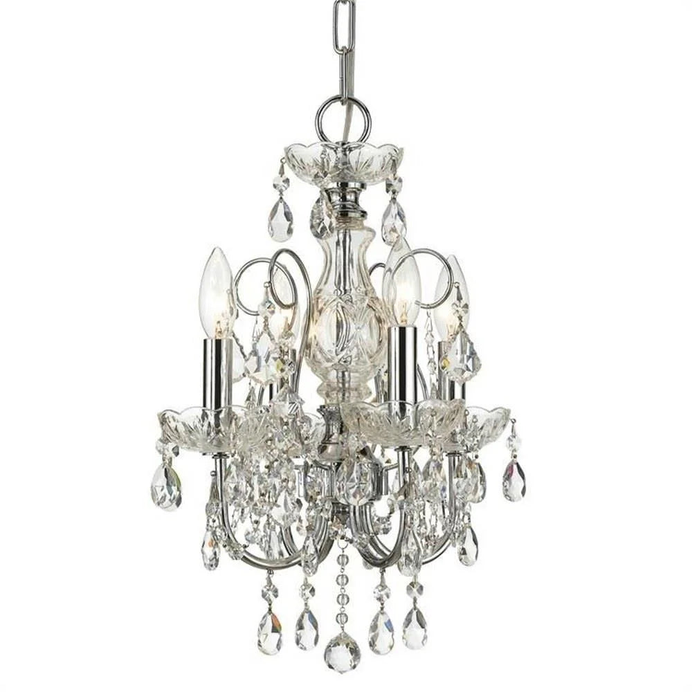 4 Light Mini Chandelier-Sizewarovski Sizepectra Crystal Type-Polished Chrome Finish Bailey Sizetreet Home 49-Bel-1626904