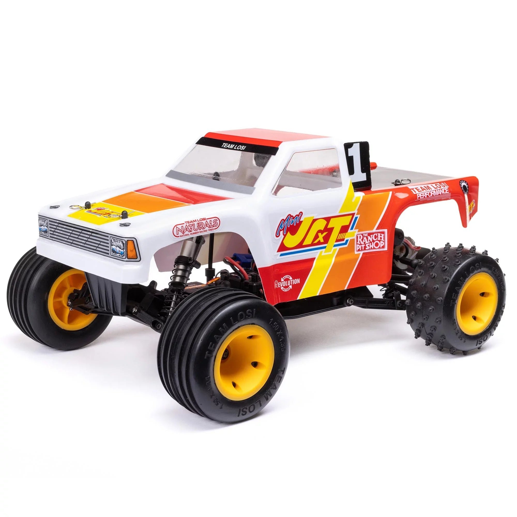 Losi RC Truck 1/16 Mini JRXT Brushed 2 Wheel Drive Limited Edition Racing Monster Truck Ready-To-Run Battery and Charger Included LOSize01021 Trucks Electric RTR Other Trucks Electric RTR Other