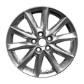 Kai 18 X 7 New Premium Replacement Aluminum Alloy Wheel Replica, Fits 2017 - 2018 Mazda 3