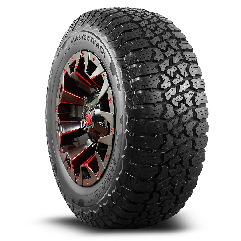Mastertrack BADLANDSize AT All Terrain LT265/70R17 10 Ply E 123Size SizeUV Light Truck Tire 265/70/17(Tire Only)