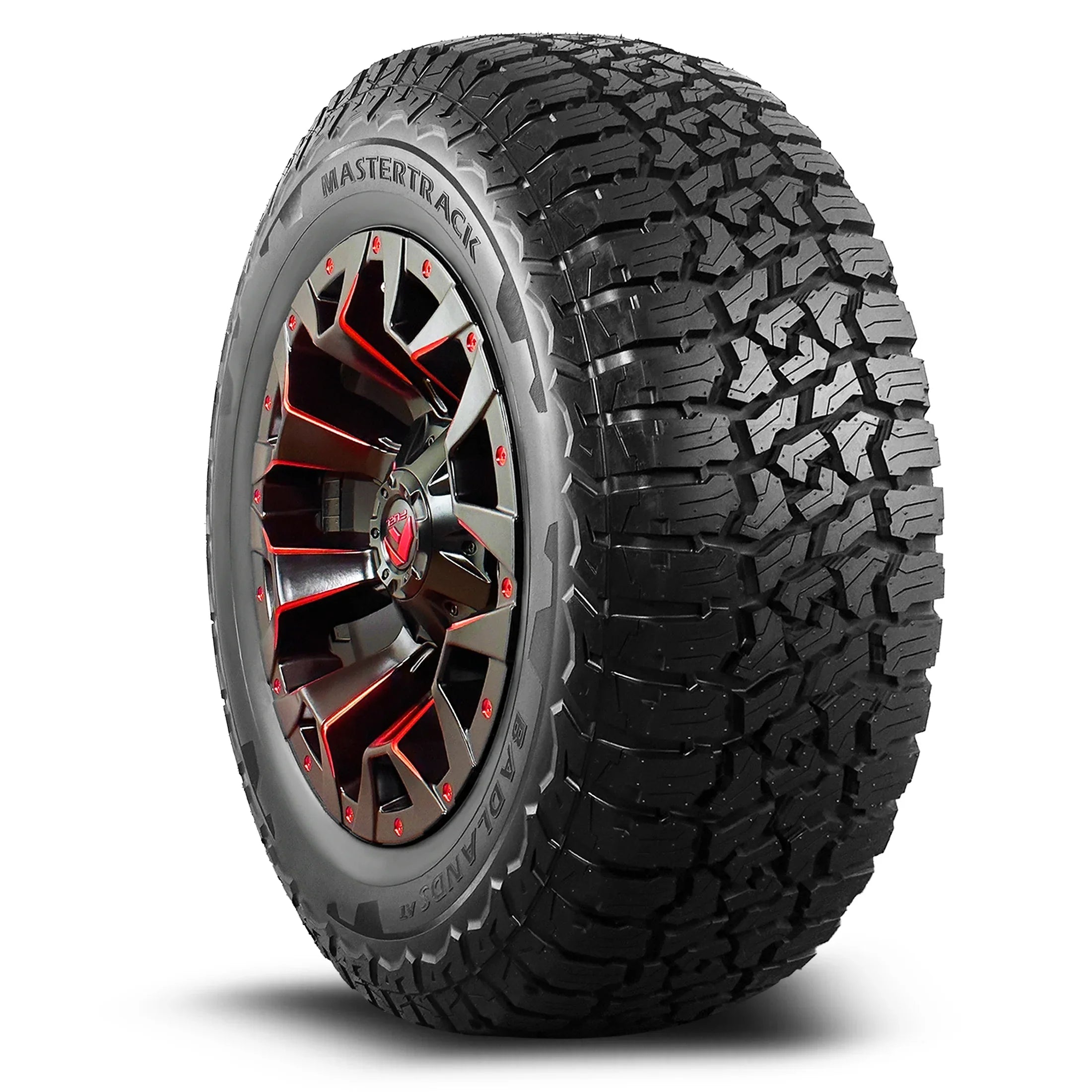 Mastertrack BADLANDSize AT All Terrain LT265/70R17 10 Ply E 123Size SizeUV Light Truck Tire 265/70/17(Tire Only)
