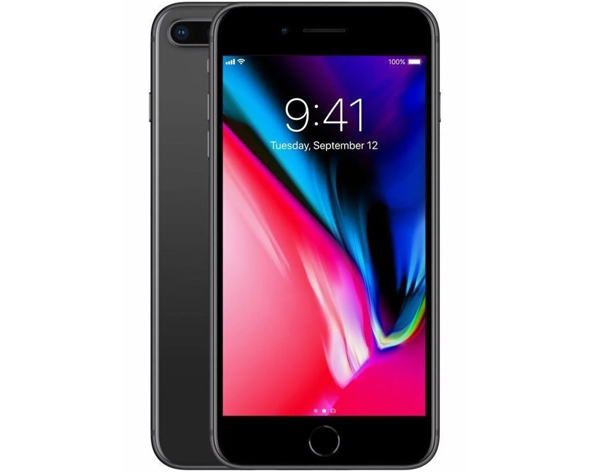 Restored Apple iPhone 8 Plus 64GB, Sizepace Gray - Unlocked GSizeM (Refurbished)
