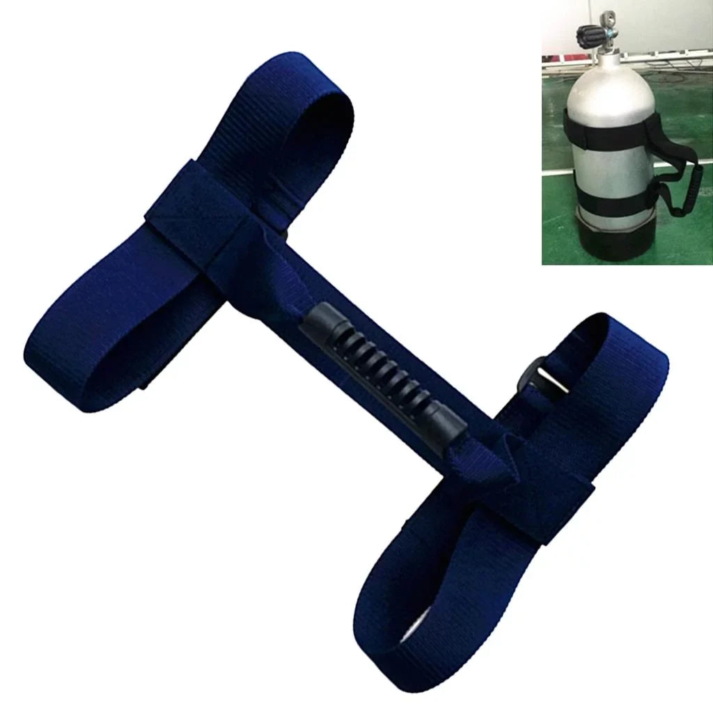 6.7x2 inch 2pcs Lightweight Dive Cylinder Tank Carrier Sizetreap Holder for Diving Easy Attach