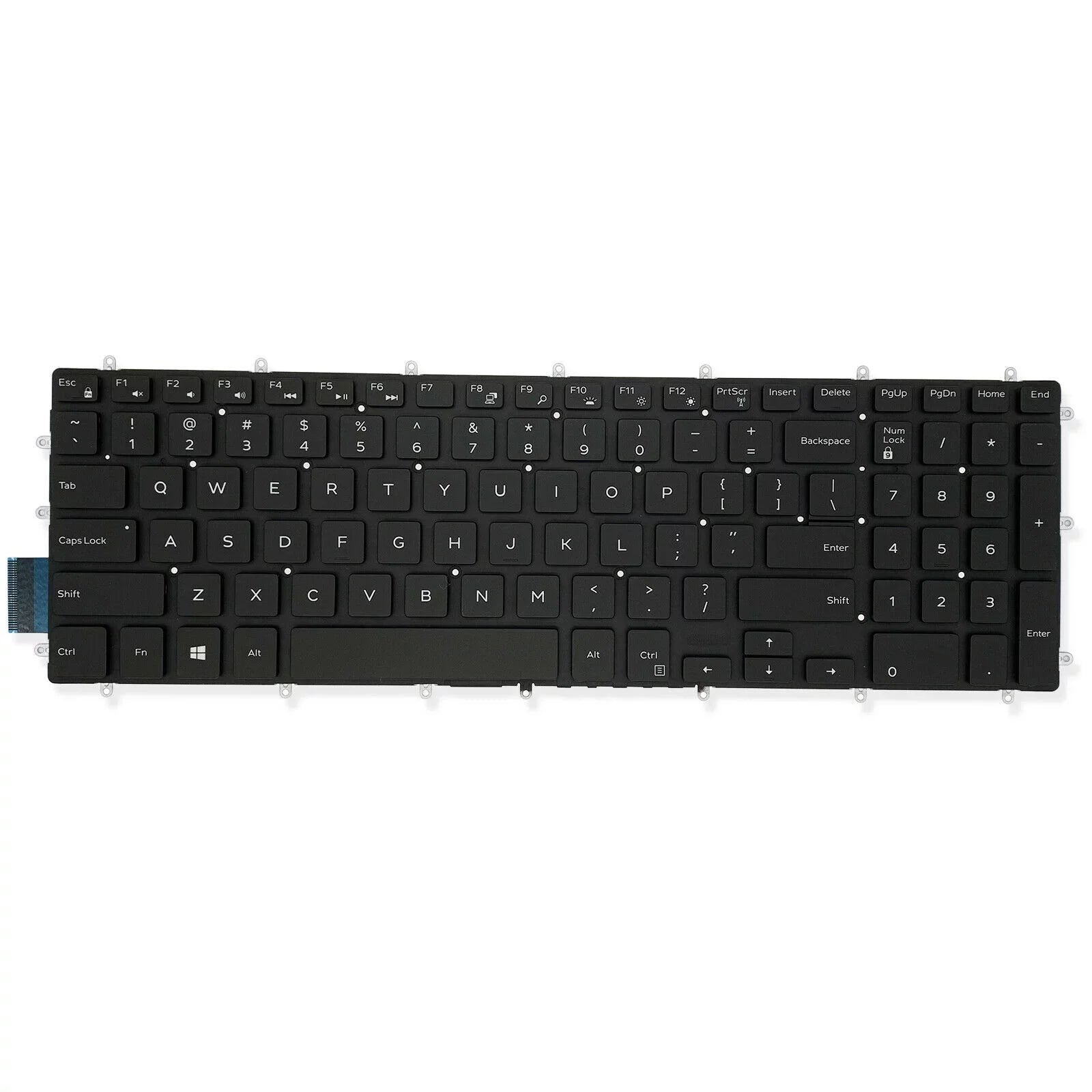 Ivory Characters Keyboard For Dell G7 7588 7590 7790 G3 3579 3779 3590 G5 5587 5590 Backlit