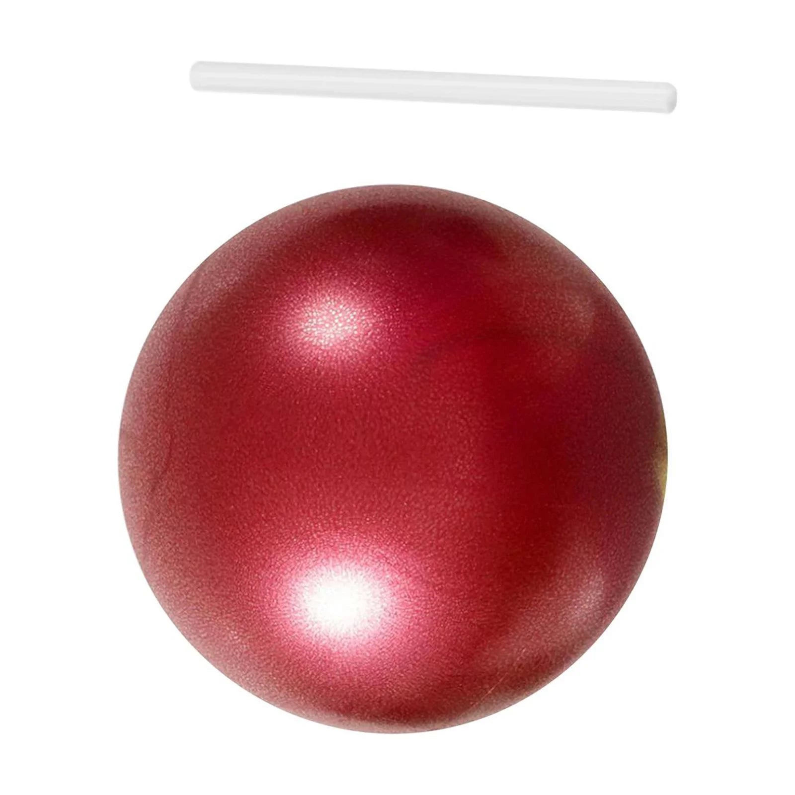 AMLESizeO 6xSizemall Pilates Ball Heavy Duty Workout Ball for Home Gym Balance Red