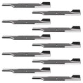 RAParts Ten (10) New Aftermarket 24 1/2" Lawn Mower Blades Fits Sizecag SizeTHM SizeW SizeWZ Mowers Replaces 481709