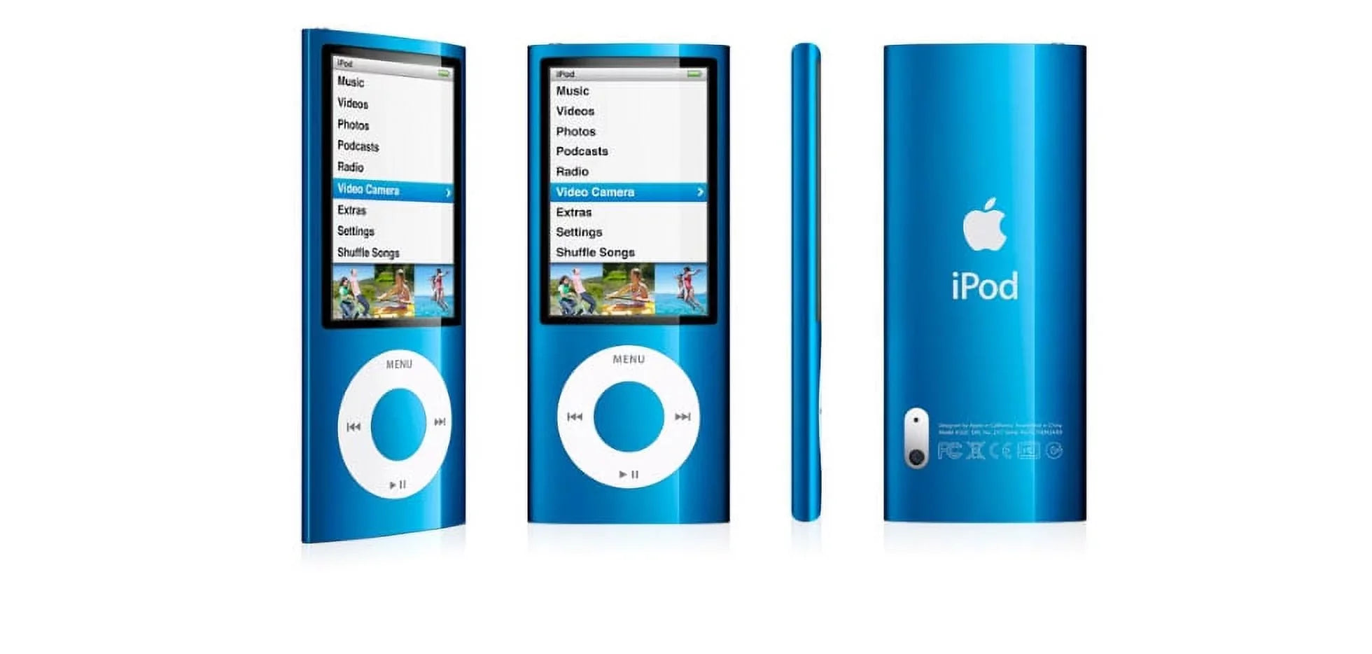 Apple iPod Nano 5th Generation 16GB Blue Bundle, Very Good Condition, Includes FREE case !