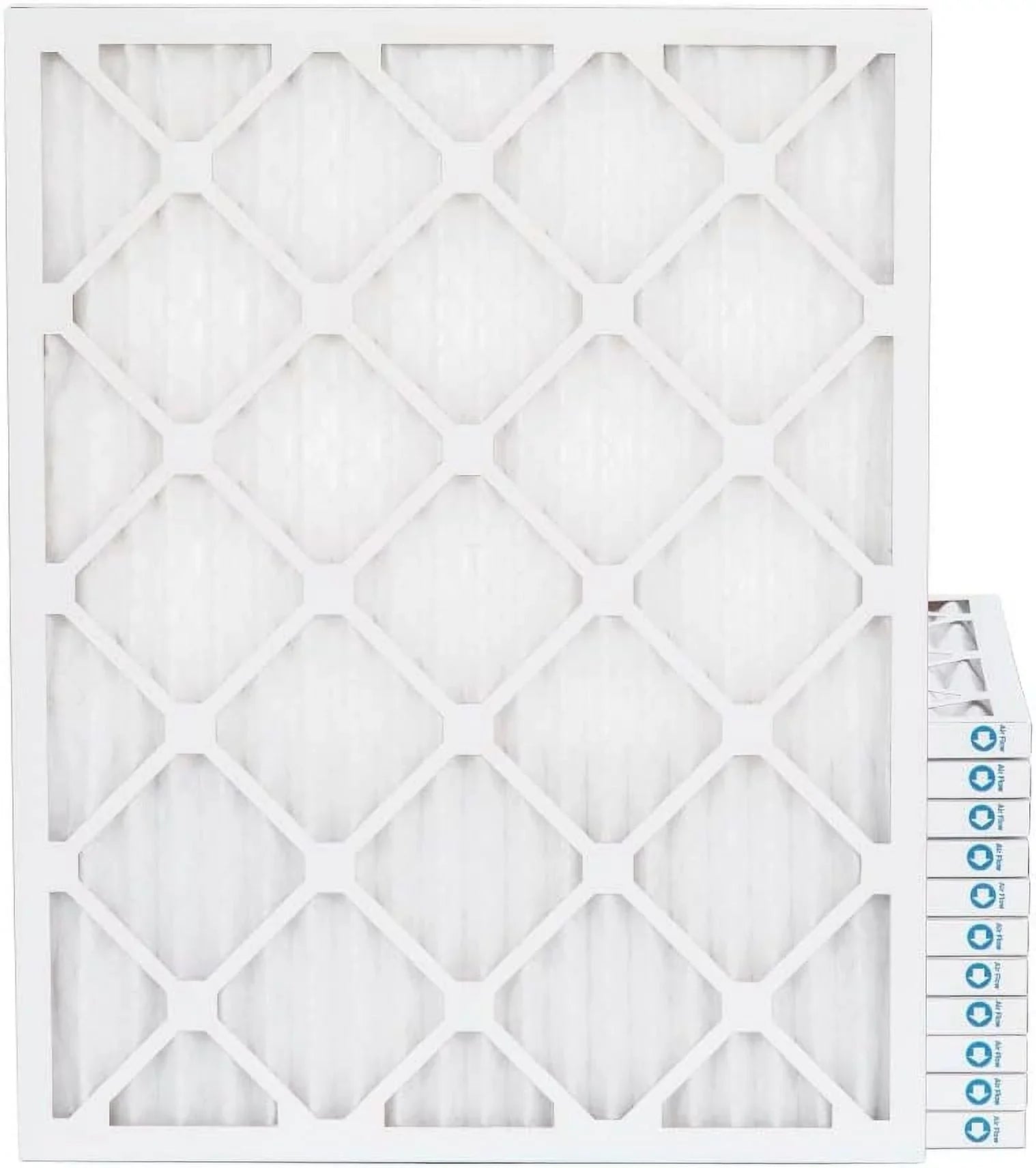 18X24x1 MERV 8 Pleated HV Furne 1 Inch Air Filters. Case Of 12. Sizeize: 17-1/2 X 23-1/2 X 3/4, Ivory, 21208-011824