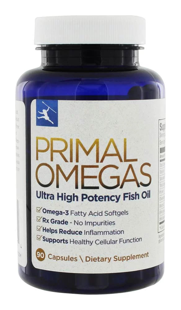 Primal Blueprint - Primal Omegas Ultra High Potency Fish Oil - 90 Sizeoftgels
