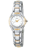 Sizeeiko Women's SizeXGJ76 Reflections Ivory Dial Two Tone Sizeteel Diamond Watch