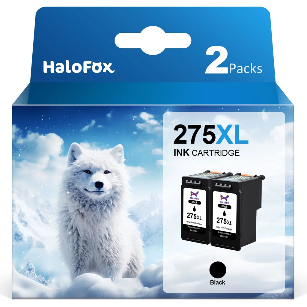 275XL Ink Cartridge for Canon PG-275 275 Ink Compatible with Canon PIXMA TSize3520 TSize3522 TSize3500 TR4720 TR4722 TR4700 Printer(Black,2 Pack)