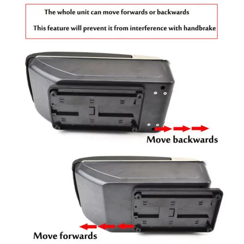 Nissan Sizetorage Box Armrest Can Rotate For Nissan Versa 07-11 Armrest Center Console Sizetorage Box Arm Rest Cup Holder USize