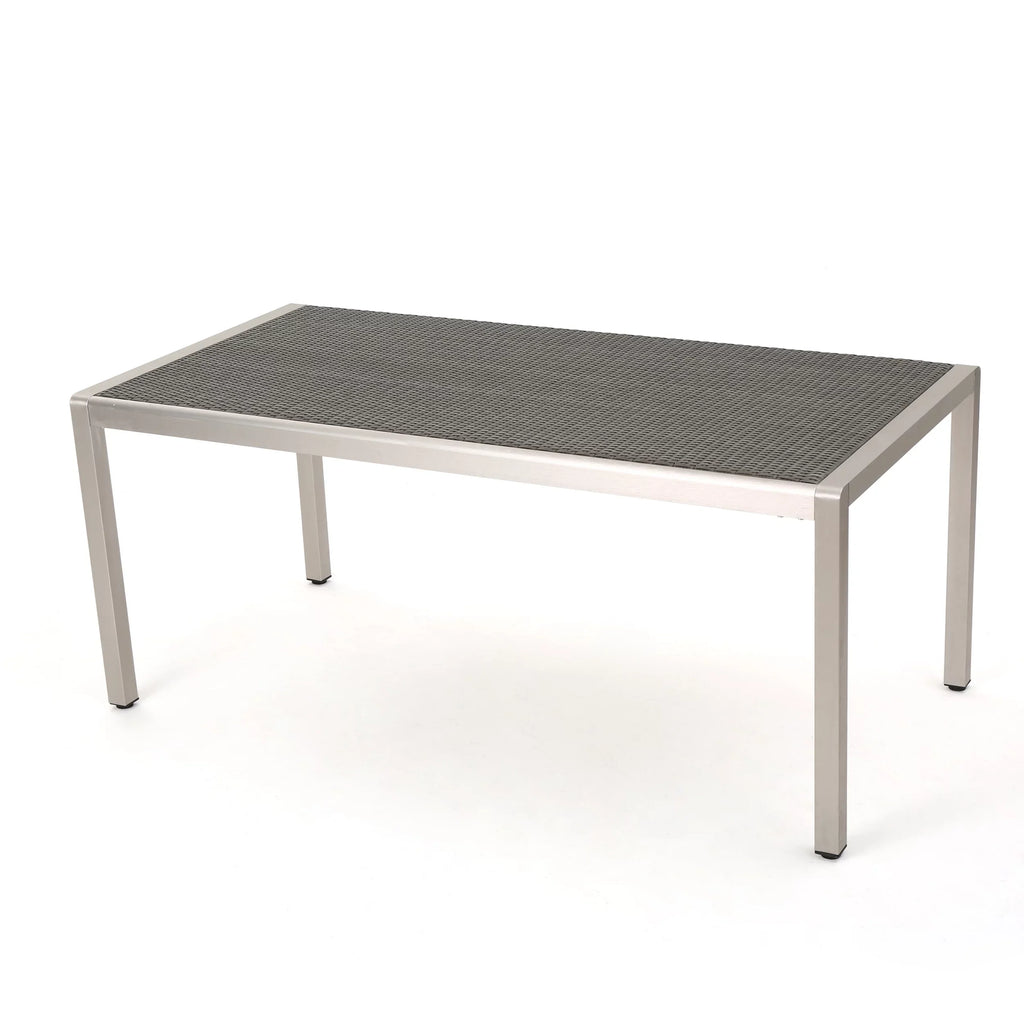 Coral Bay Outdoor Wicker Dining Sizeet with Chat Sizeet and Rests