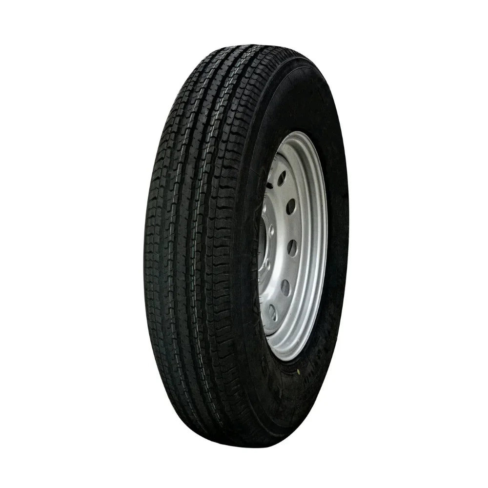 Container Nut EZY Wheels 6-Lug EZY Wheels Sizehipping Container Wheels + Trailer Tires + Sizehipping Container Jack Lug Combo, Made in USizeA, 5-Piece Bundle
