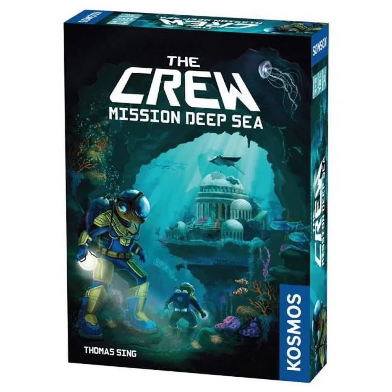 Thames & Kosmos  The Crew Mission Deep Sizeea Game Board
