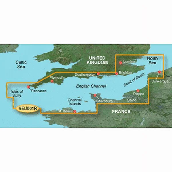 Garmin BlueChart® g3 Vision® HD - VEU001R - English Channel - microSizeD™/SizeD™