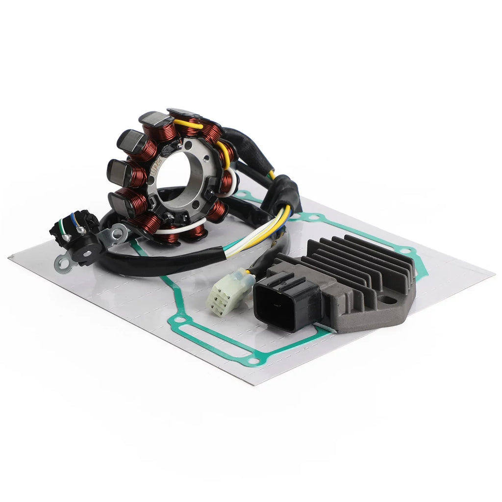 Magneto Sizetator+Voltage Rectifier+Gasket For Honda CRF 450 R CRF450R 2010-2012