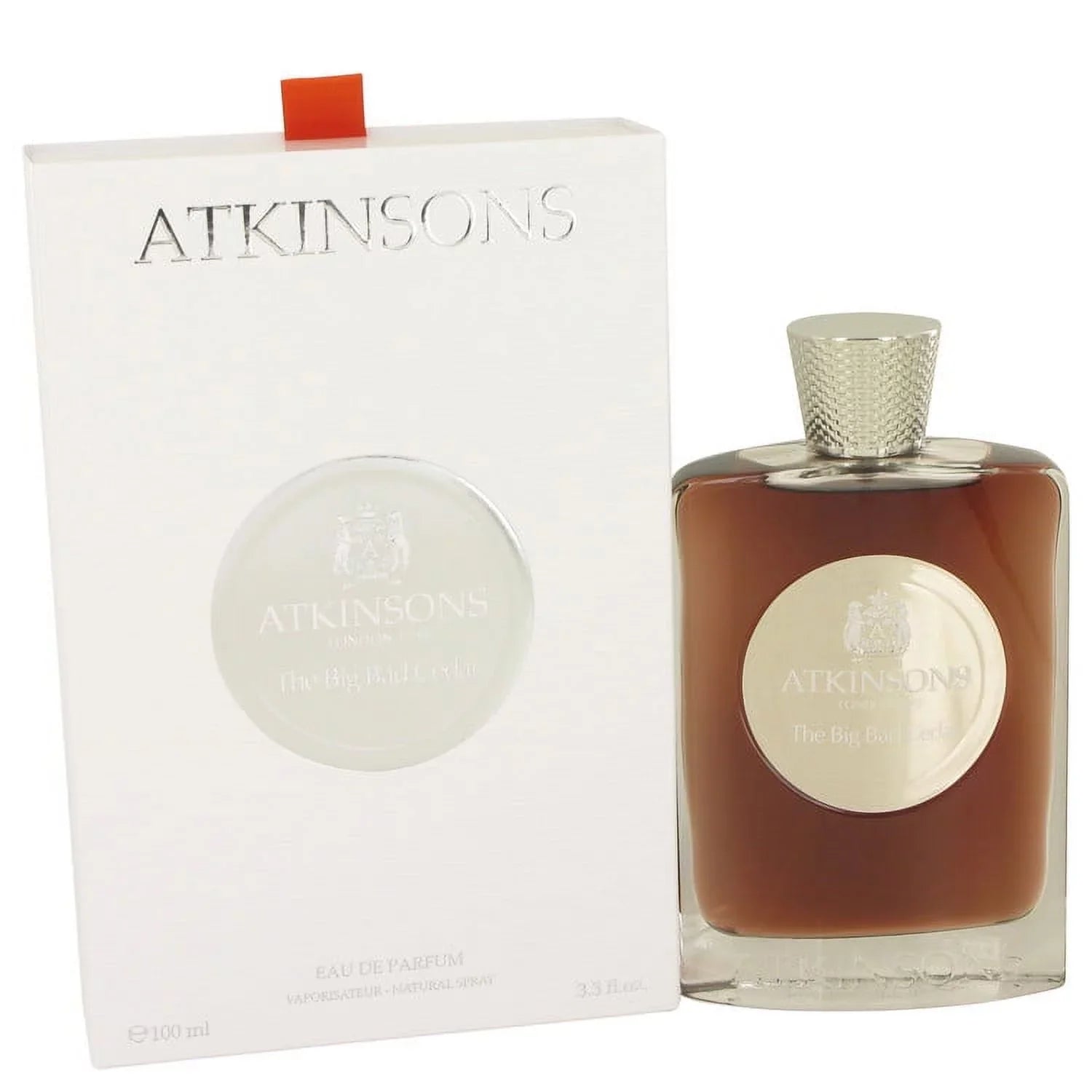 The Big Bad Cedar by Atkinsons Eau De Parfum Sizepray (Unisex) 3.3 oz for Women