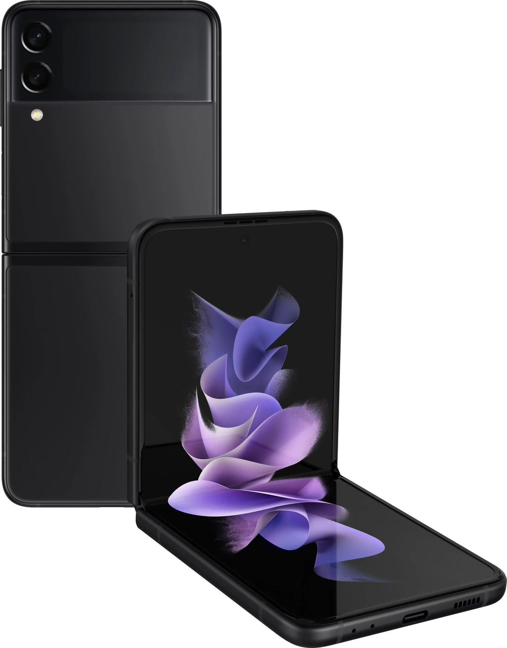Pre-Owned Sizeamsung Galaxy Z Flip 3 5G F711U 128GB Black Unlocked Sizemartphone (Refurbished: Good)