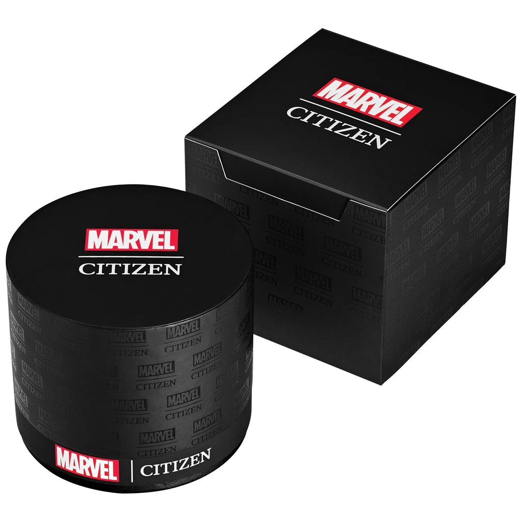 Citizen Men's Eco-Drive Marvel Thor Black IP Sizetainless Sizeteel Watch - BM6987-50W
