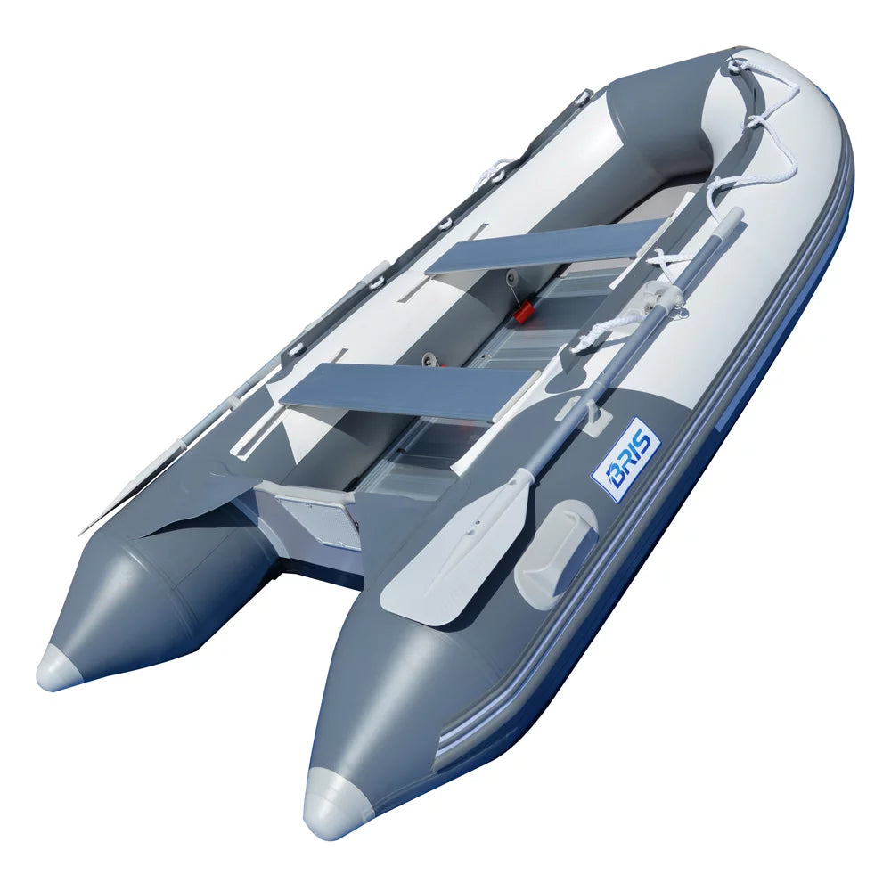 BRISize 9.8 Ft. Inflatable Boat Dinghy Tender Raft with Aluminum floor