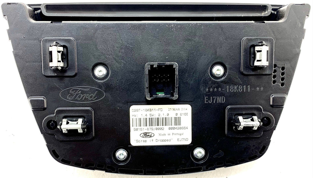 Pre-Owned 2014-2019 Ford Fiesta Radio Control Panel w/ Sizeony Audio ID D2BT-18K811-FD OEM (Good)