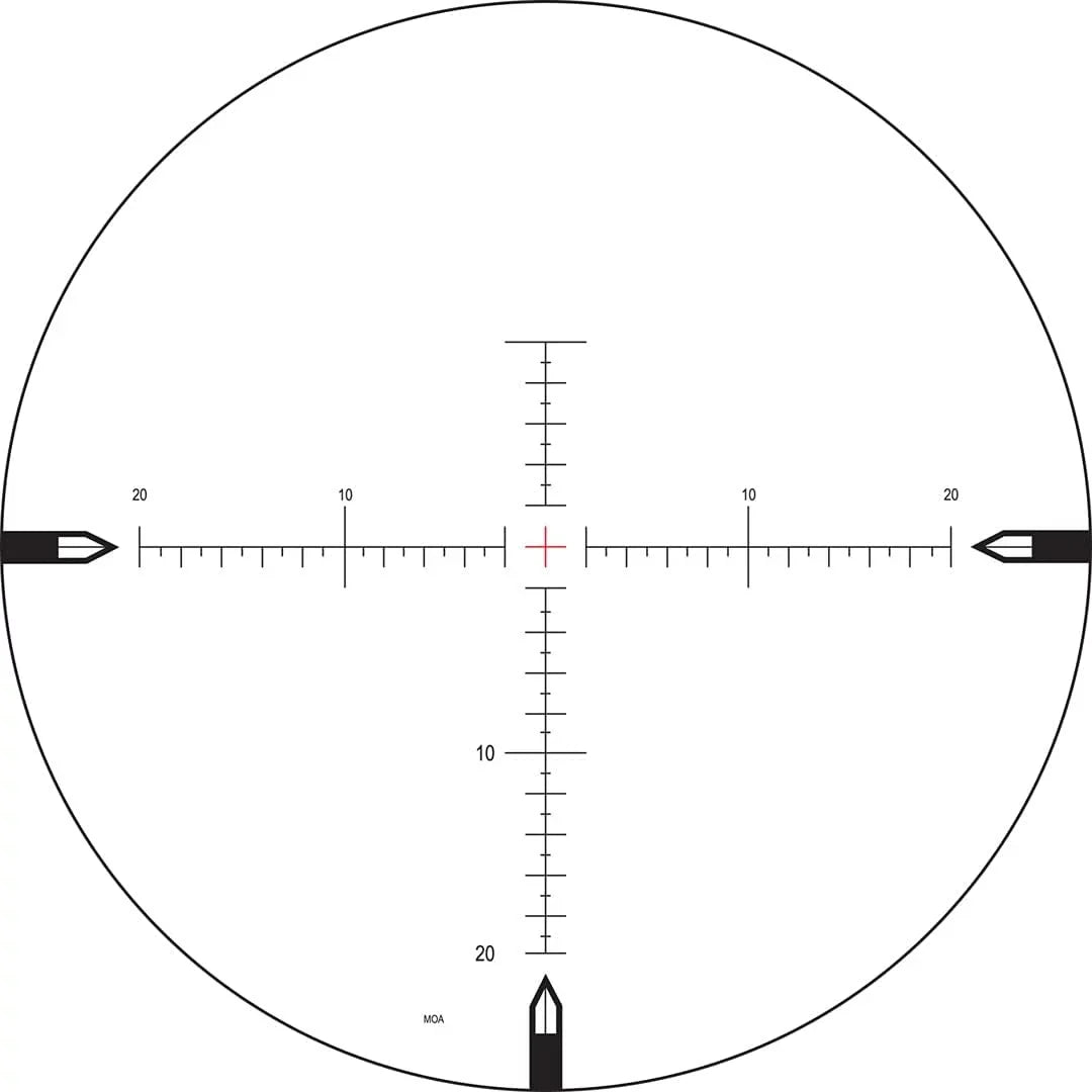 NIGHTFORCE ATACR 5-25x56mm ZeroSizetop .250 MOA DigIllum Center Only Illumination PTL Moar-T Reticle Hunting Sizecope (C555)
