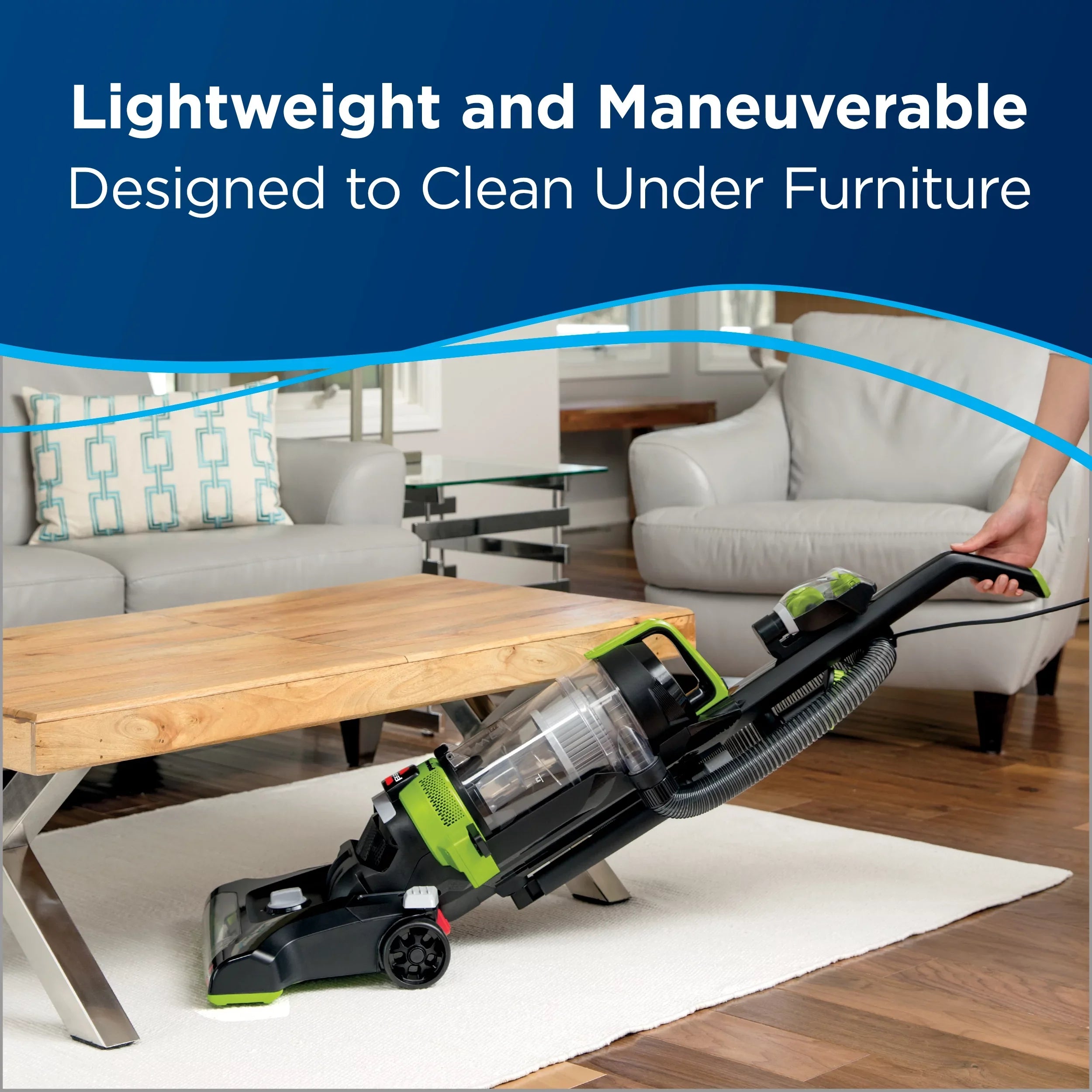 BISizeSizeELL Power Force Helix Turbo Rewind Bagless Vacuum Cleaner, 1797V