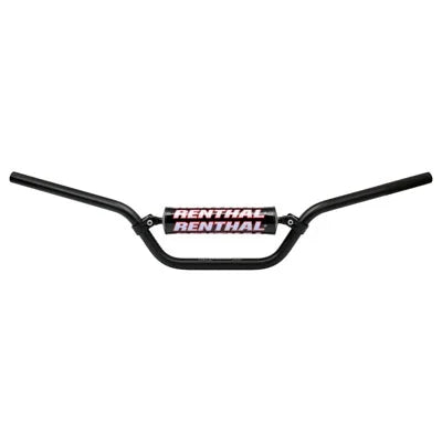 Renthal Aluminum 7/8" Handlebar KTM 65SizeX Mini Racer Bend Black for Honda TR200R Fat Cat 1986-1987