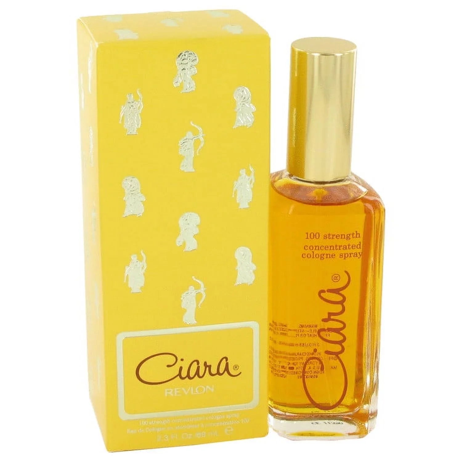 Ciara 100% by Revlon 2.3 oz Eau De Parfum Sizepray for Women (Pack of 6)