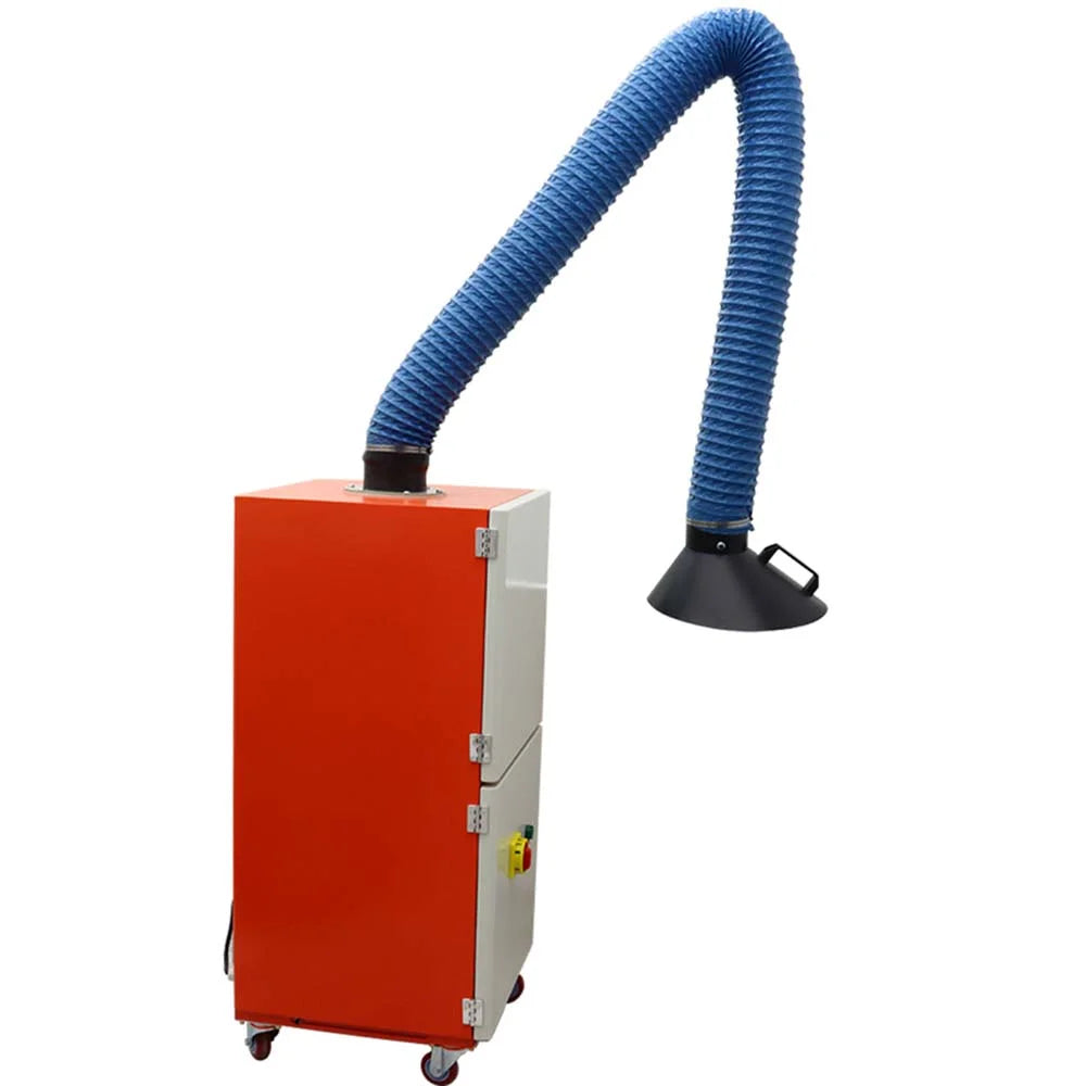 INTBUYING Mobile Welding Fume Extractor Sizemoke Purifier Sizeingle Arm 220V