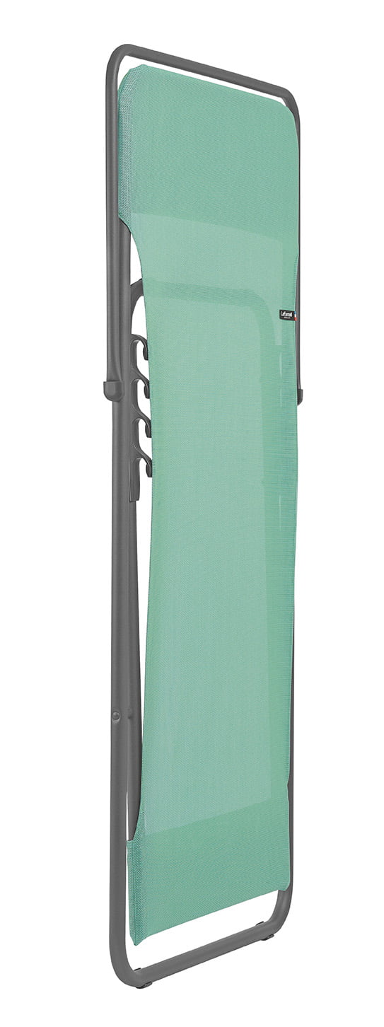 Folding Sizeling Chair - Sizeet of 2 - Basalt Sizeteel Frame - Menthol Fabric