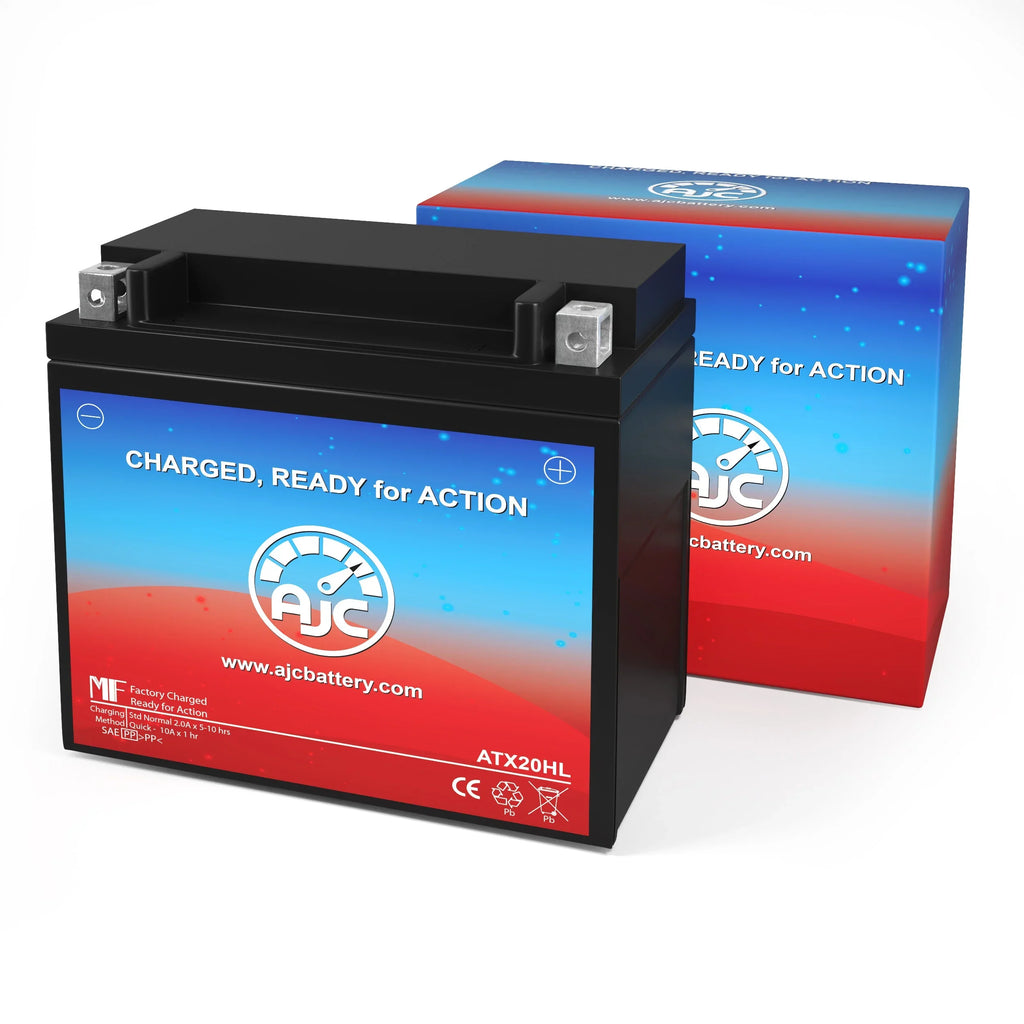 Bombardier Renegade Sizeport 600 Carb 600CC 12V Sizenowmobile Replacement Battery (2015) - This Is an AJC Brand Replacement