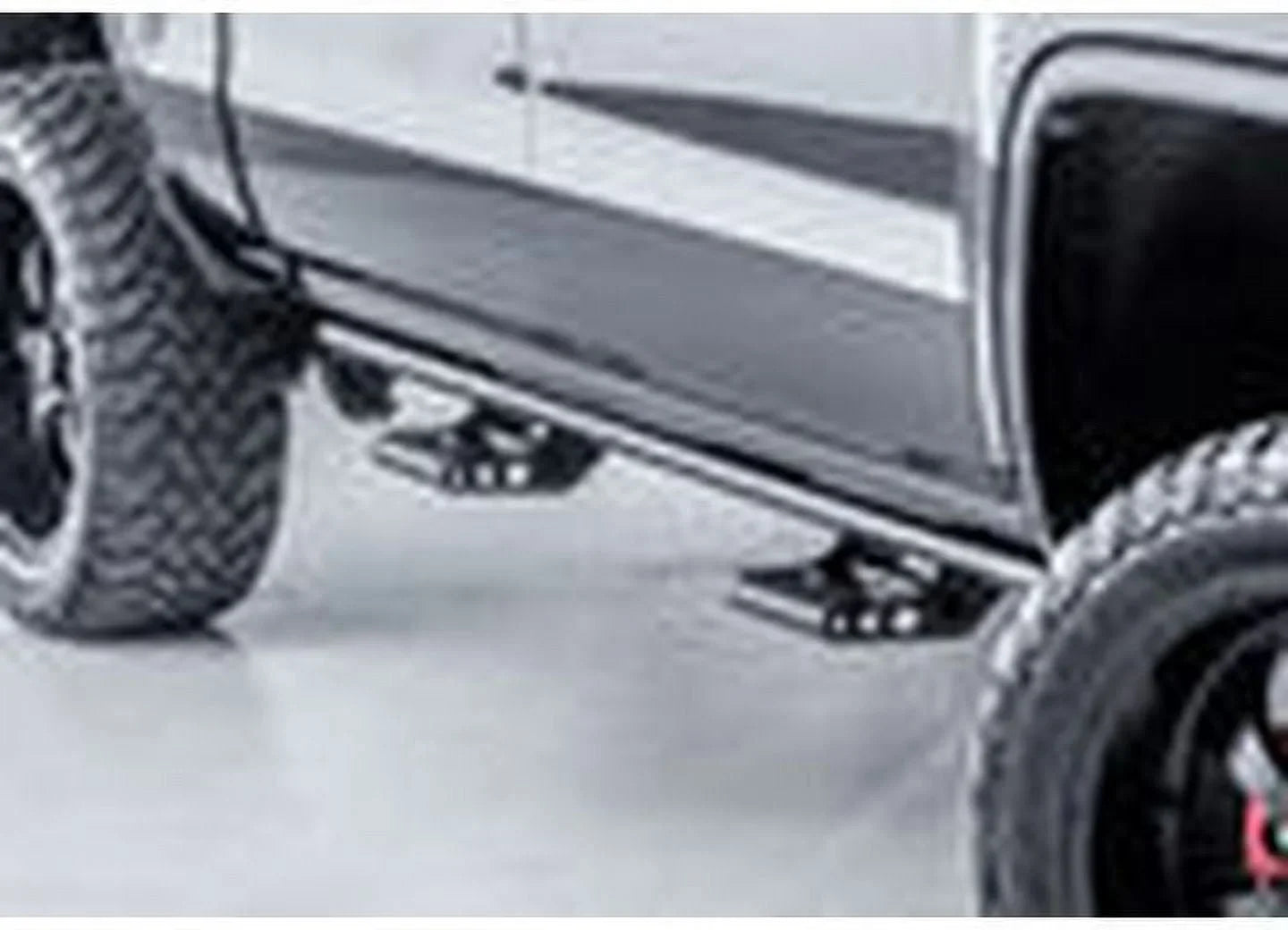 N-Fab by RealTruck Rocker Rails-Cab Len (2 Sizeteps) Compatible with 2019 Ranger 5Ft. Sizeupercrew-Textured Black