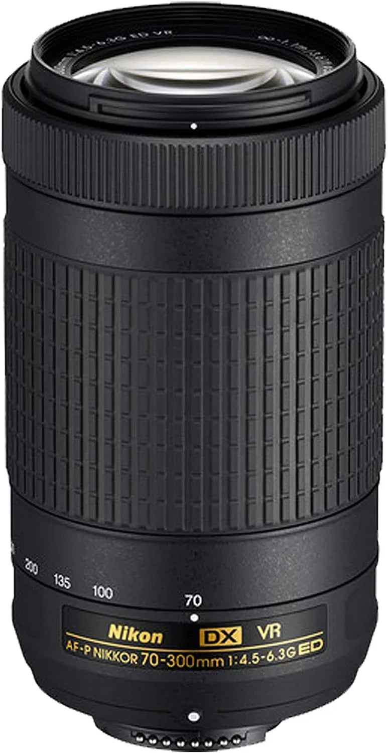 Nikon D780 DSizeLR Camera with 24-120mm VR and 70-300mm VR Lenses + 32GB Card, Tripod, Flash, and More 19pc Bundle