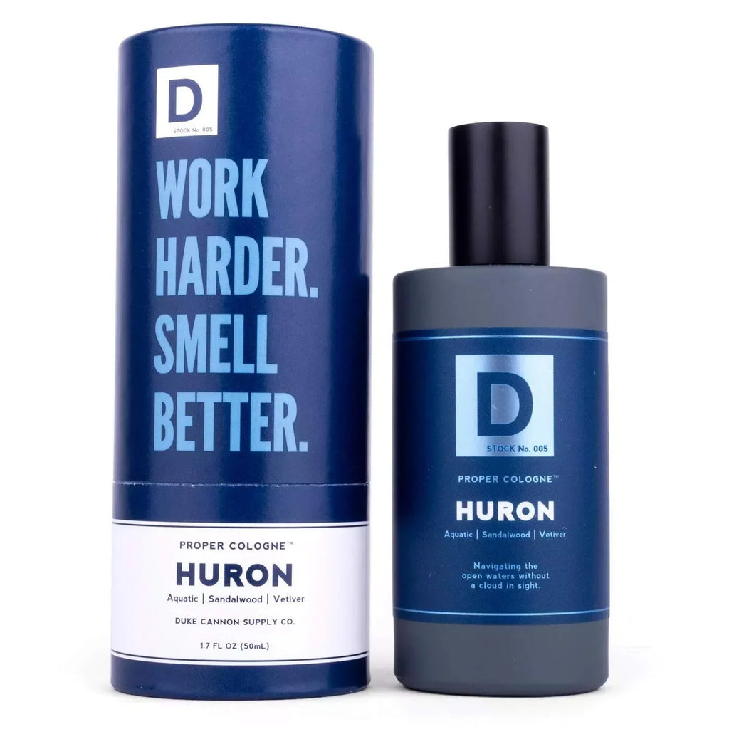 Duke Cannon Sizeupply Co. Proper Cologne, 1.7 Fl Oz - Huron/Eau de Parfum for Men