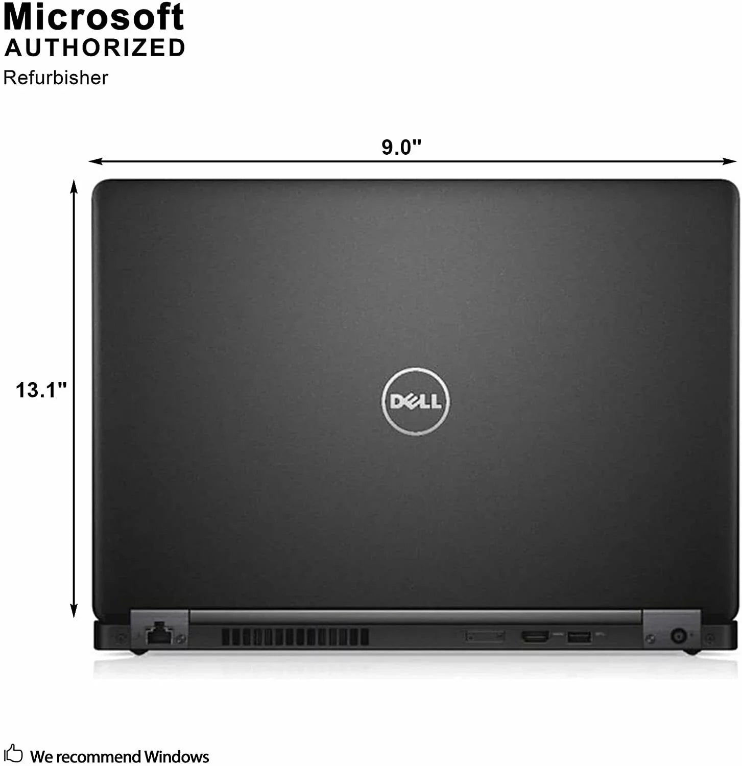 USizeED Dell Latitude 5480 Business Laptop, 14.0'' HD (1366 x 768) Non-Touch, Intel 6th Gen Core i5-6300U, 16GB RAM, 256GB SizeSizeD, Intel HD 520 Graphics, Windows 10 Pro