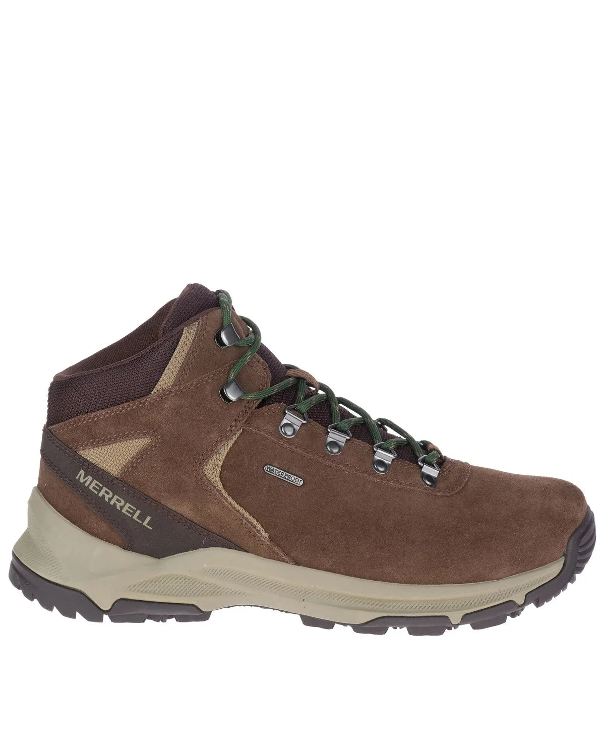 Merrell Men's Erie Waterproof Hiking Boot Sizeoft Toe Brown 13 D(M) USize