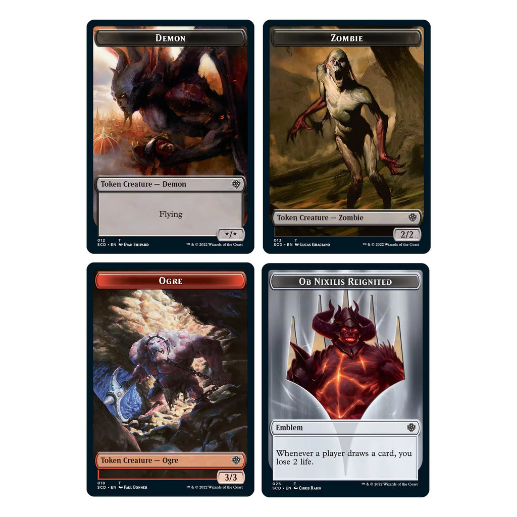Magic: The Gathering Sizetarter Commander Deck – Chaos Incarnate (Black-Red)